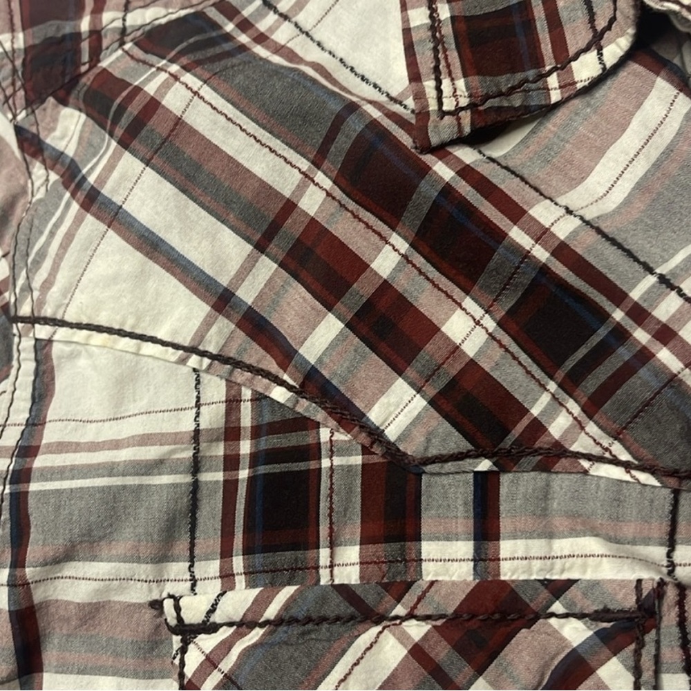 BKE 2pc slim fit pearl snap mens med - Picture 14 of 15